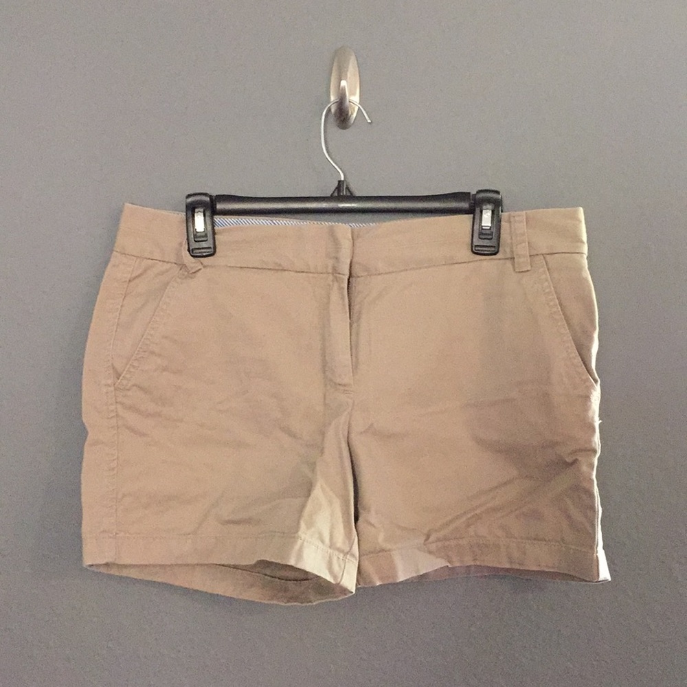 Khaki chino shorts - 5in